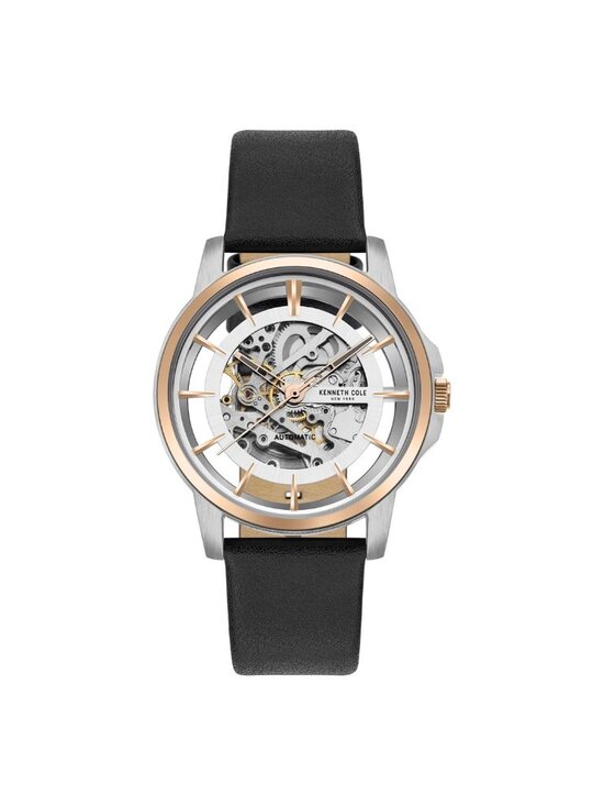 NWT Kenneth Cole New York Automatic Skeleton Dial Men\'s Watch main image 4